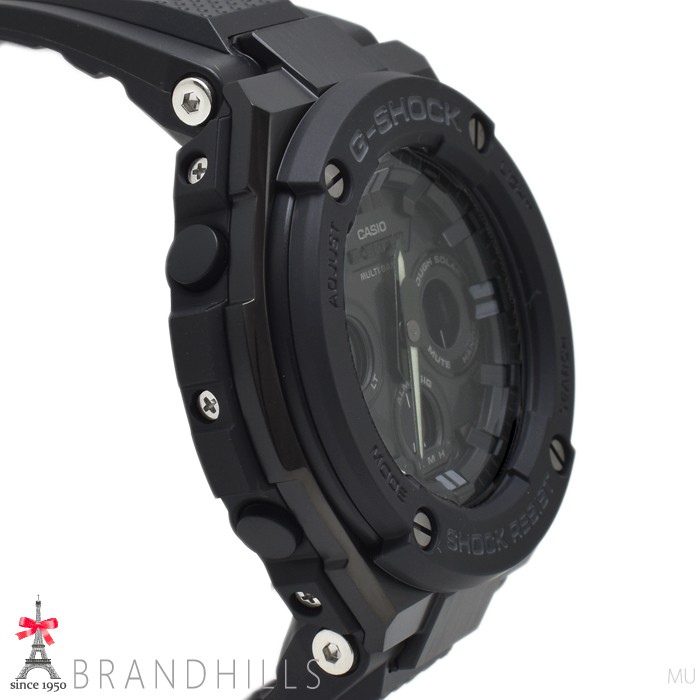 CASIO G SHOCK Men’s G STEEL Mid Size Series Solar Radio Resin SS GST W300G 1A1JF