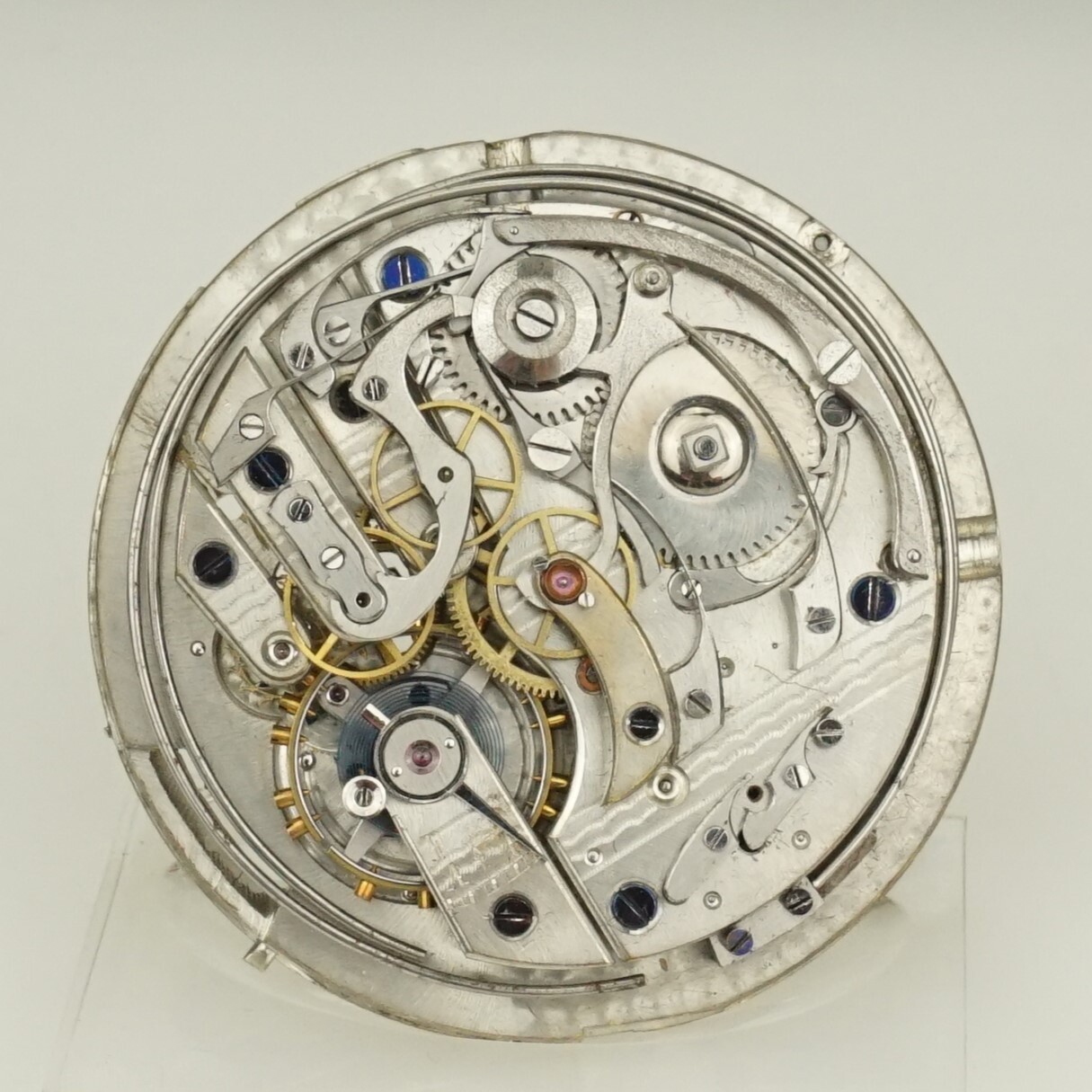 Rar! Repeater Chronograph Pocket watch Movement Men’s Taschenuhr no fusee duplex