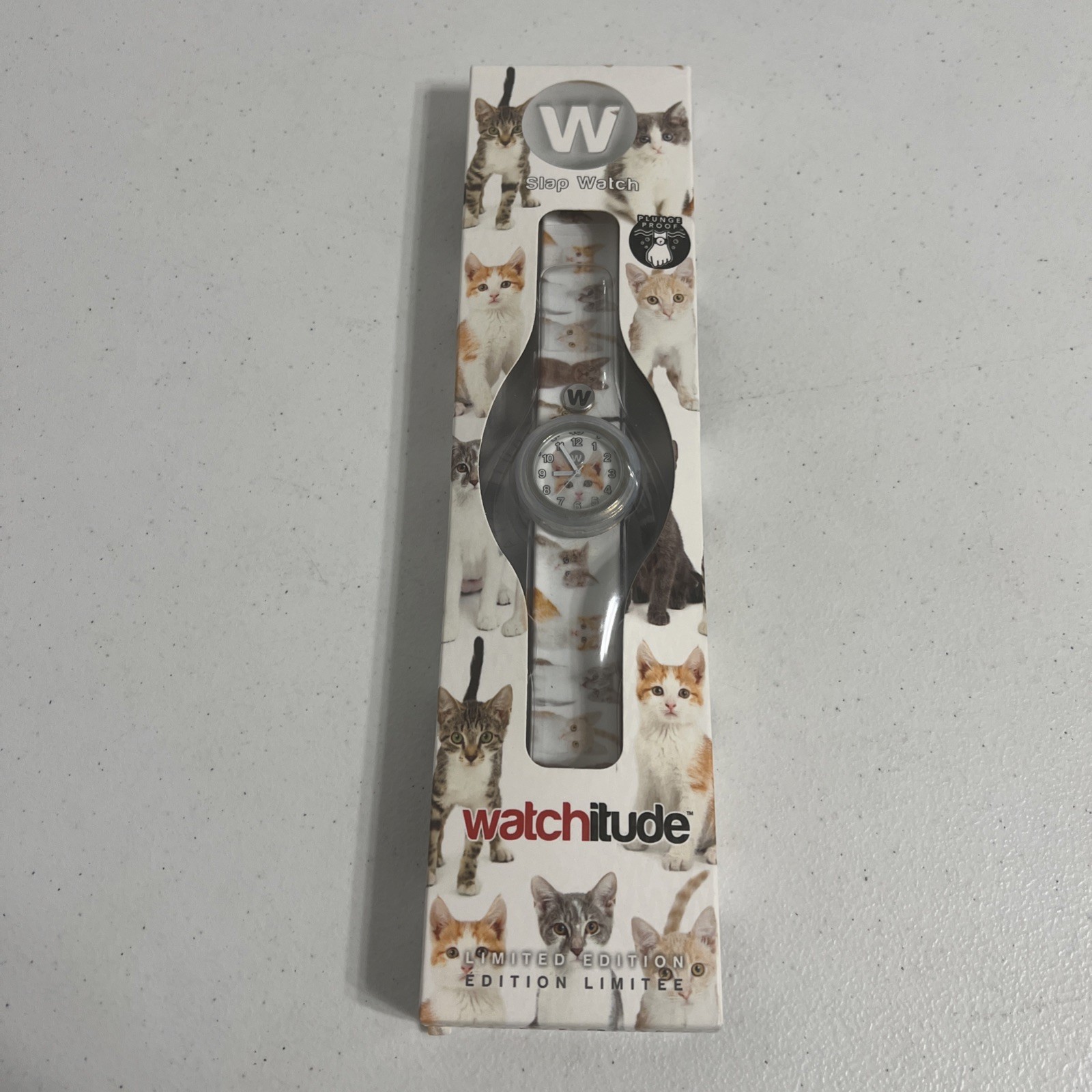 Watchitude Slap On Watch #392 CATS Limited Edition NOS New Old Stock Rare Kitty