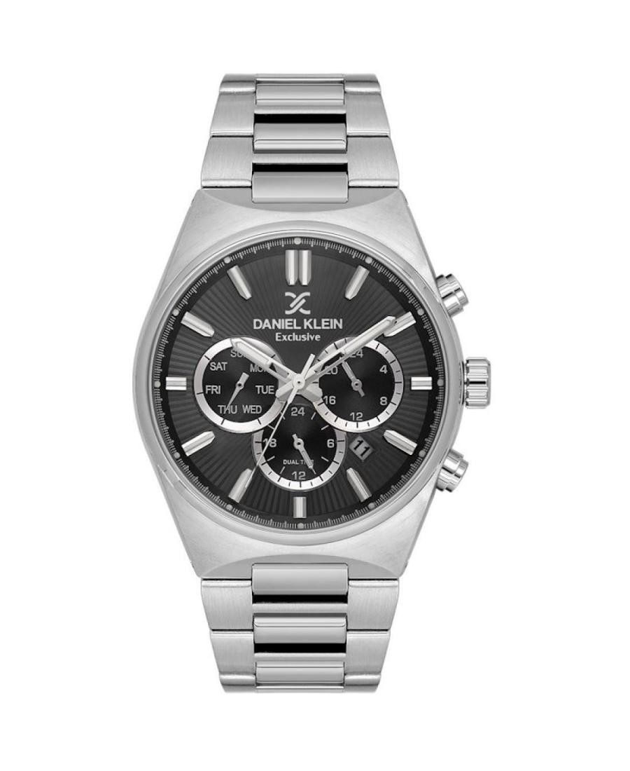 DANIEL KLEIN Men Analog Quartz Casual Watch Classic Dress Black Dial Waterproof