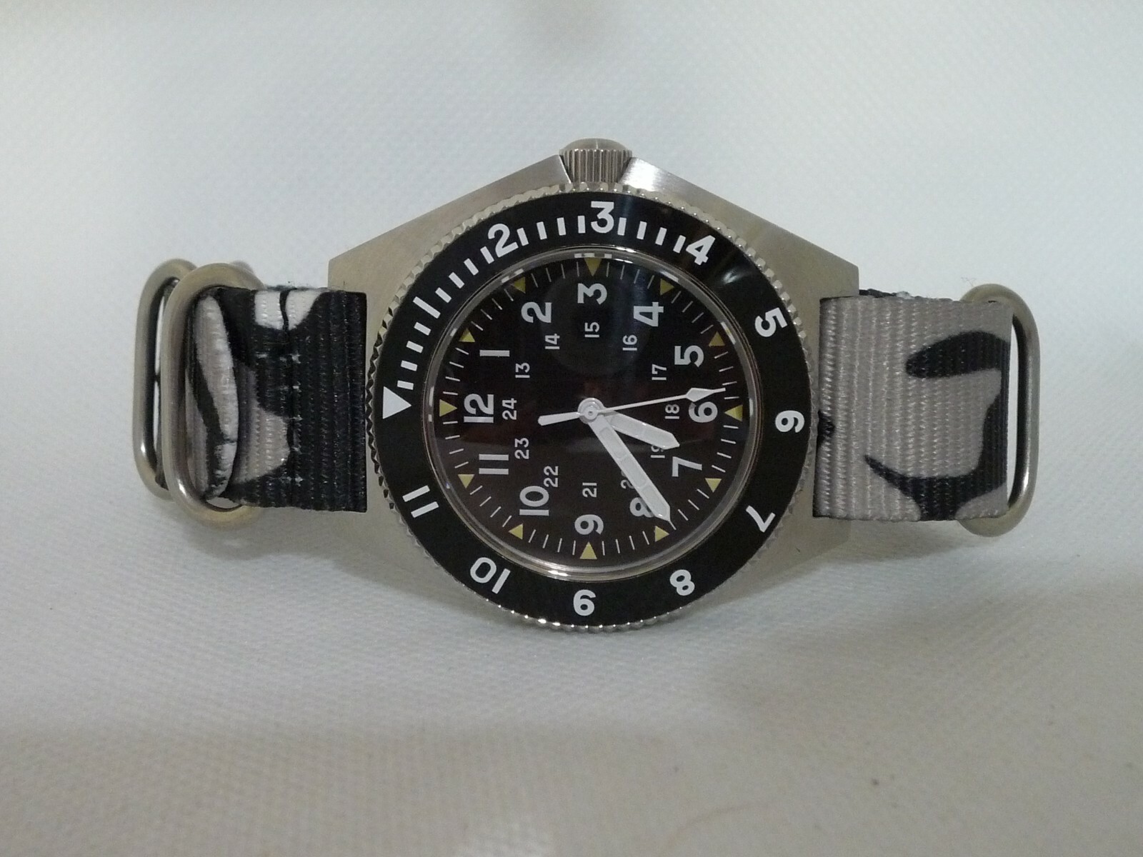 AUTOMATIC MIYOTA 8215 Time Arrow Military Type 2 316 sapphire white hands, SALE