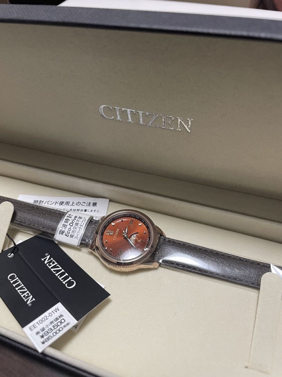 CITIZEN XC Daichi Collection Synthetic Leather Band EE1002 01W (Brown) New
