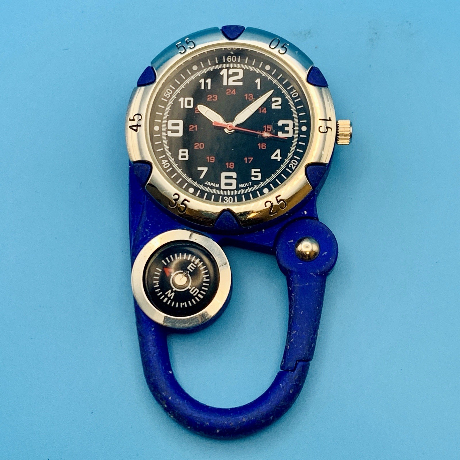 ALLUDE Men’s Women’s Unisex Belt Loop Military Field Watch Works New Batt