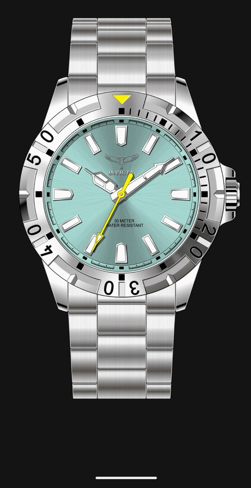 70051 – Invicta Specialty Men 42Mm Metal Silver Light Blue Dial Mg68