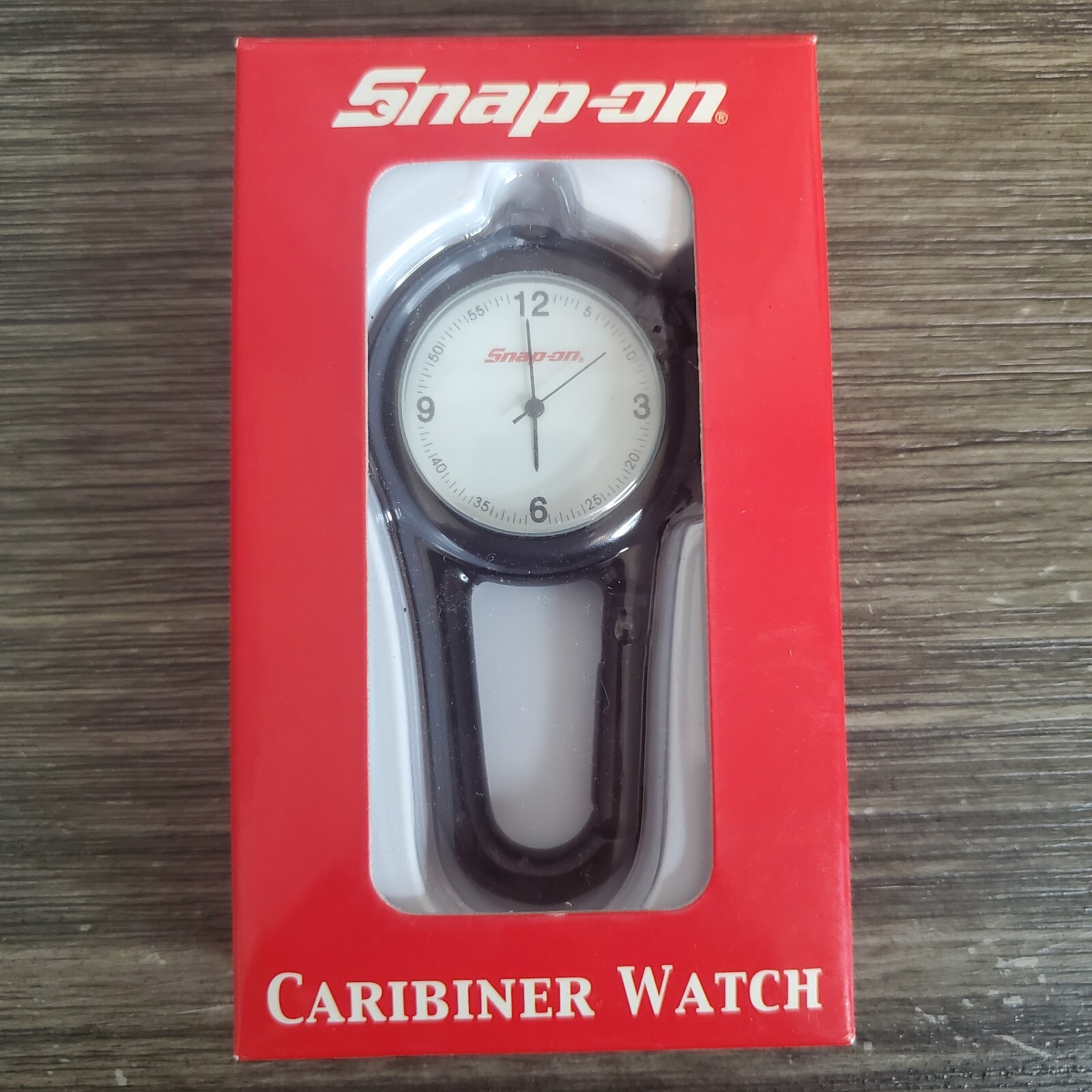 NOS Snap-on Tools Caribiner Watch Quartz Collectible Promo – NEEDS BATTERIES