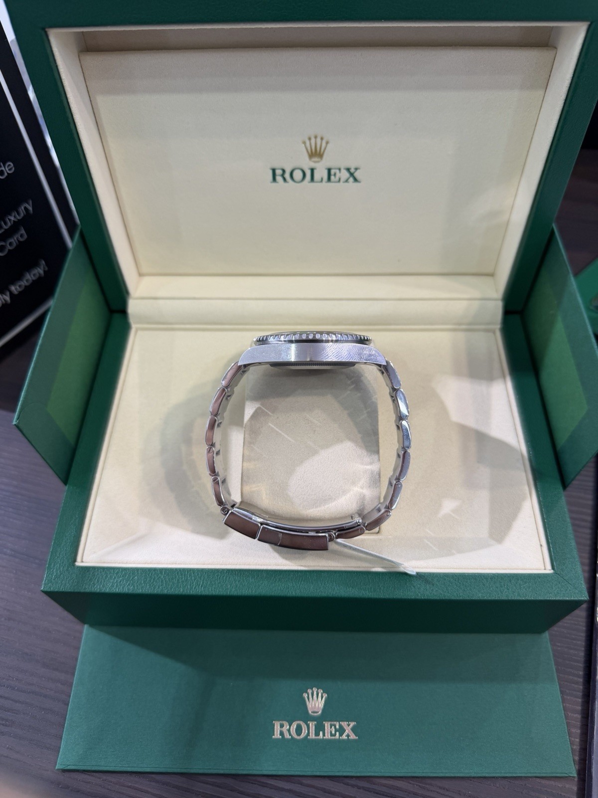 Rolex GMT MasterII Sprite Green/Black Bezel Steel 126720VTNR 2025 FULL SET!!