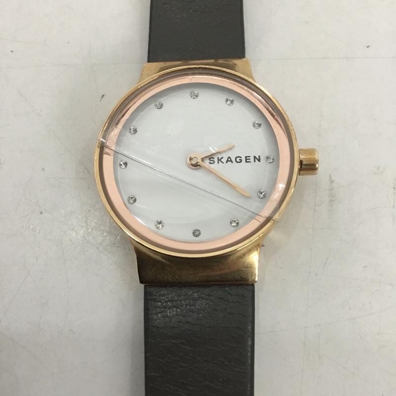 SKAGEN Analog (Quartz) Wristwatch Watch Analog (Quartz) SKW2669 with Box USED 2N