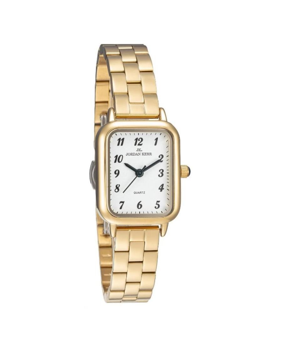 JORDAN KERR Women Analog Quartz Casual Watch Classic Dress 23mm Waterproof Recta