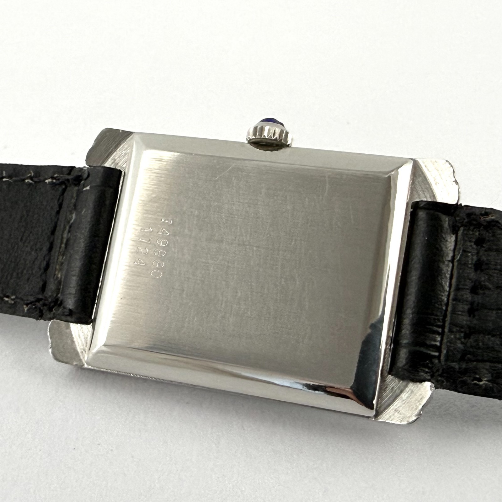 SWISS BAUME MERCIER REF 1724 TANK STYLE MANUAL WIND MINIMALIST RECTANGLE WATCH