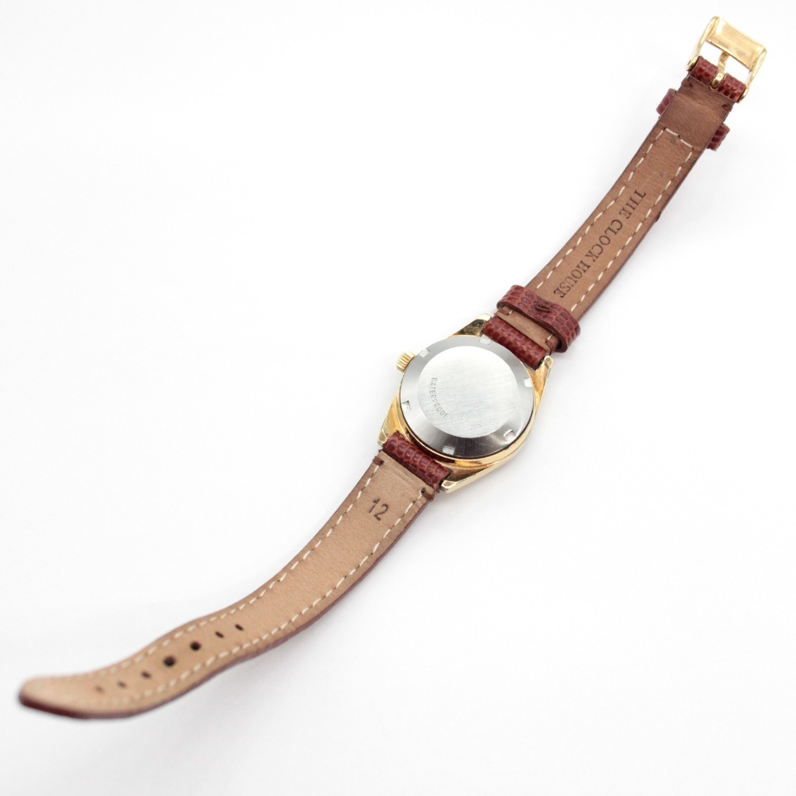 OMEGA Geneve TURLER Double Name 565.012 Gold 24mm Automatic Women’s JAPAN A503