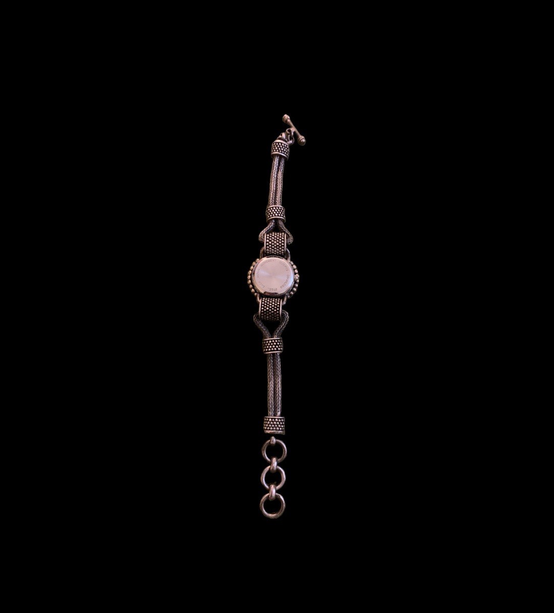 Suarti Bali BA Indonesia Sterling Silver 925 Braided Wheat Chain Watch 6.5″-8.5″