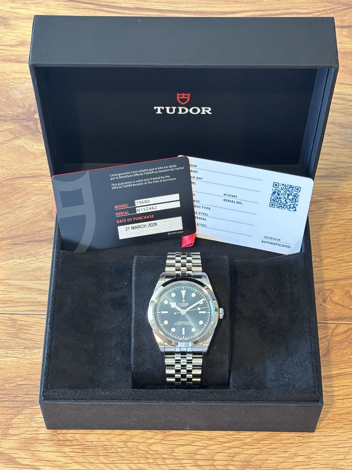 TUDOR Black Bay One – 41mm – Blue dial – Excellent Pre-Owned Condition