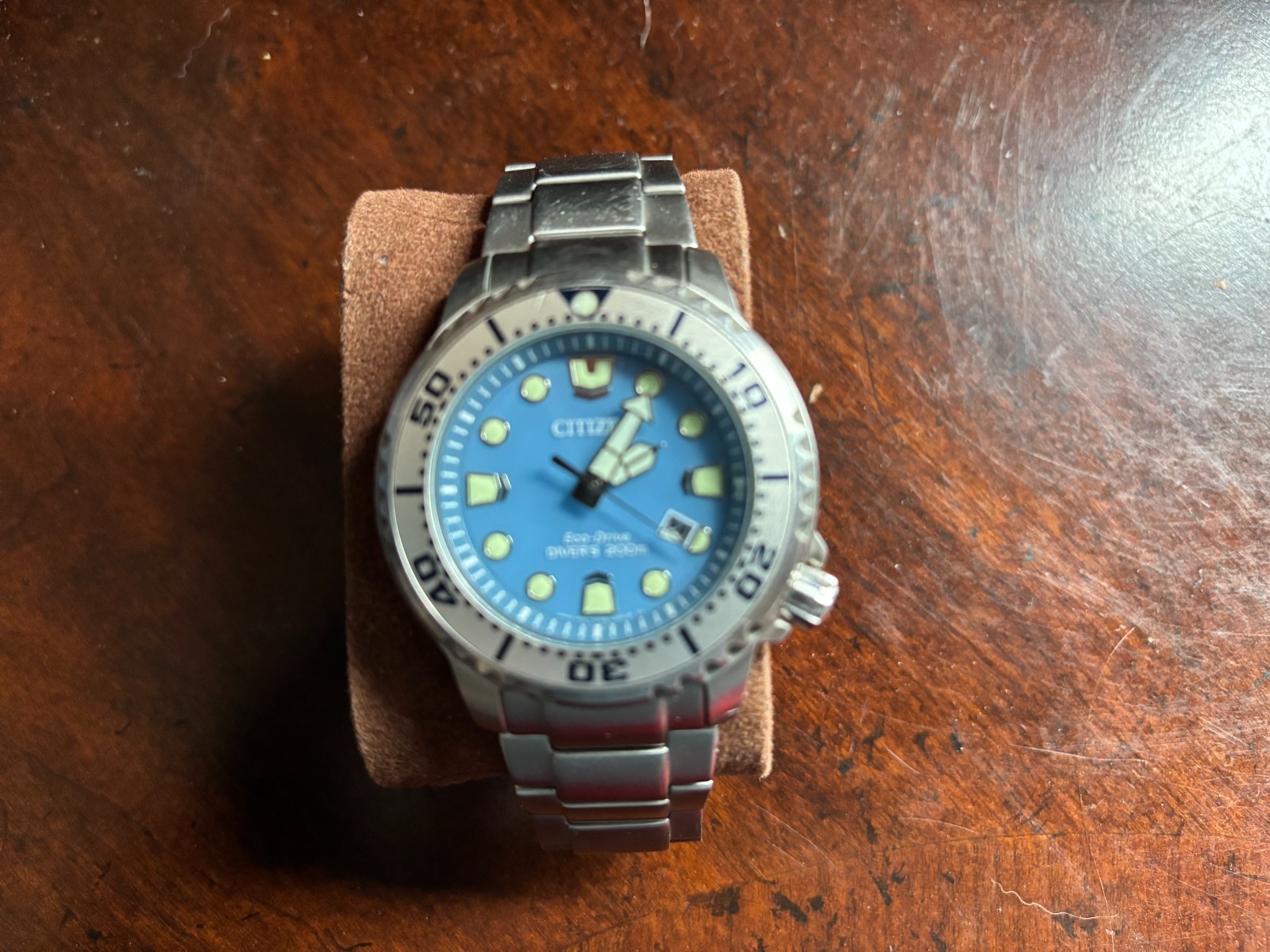 Citizen Eco-Drive Promaster Dive 44mm Stainless Steel Case Band Blue Dial Men’s