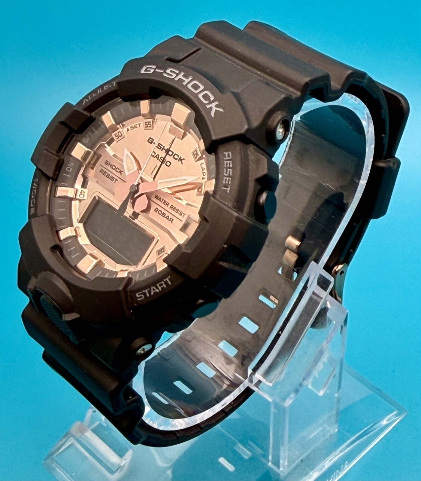CASIO G-SHOCK GA-800MMC-1A Black & Rose Gold Collection