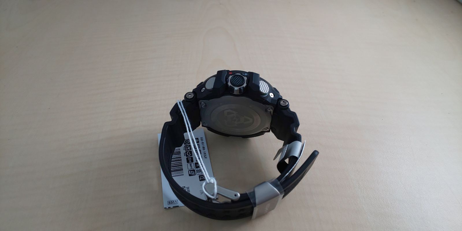 CASIO wristwatch G SHOCK G SHOCK Gravitymaster radio solar GW A1100 1A3JF men s