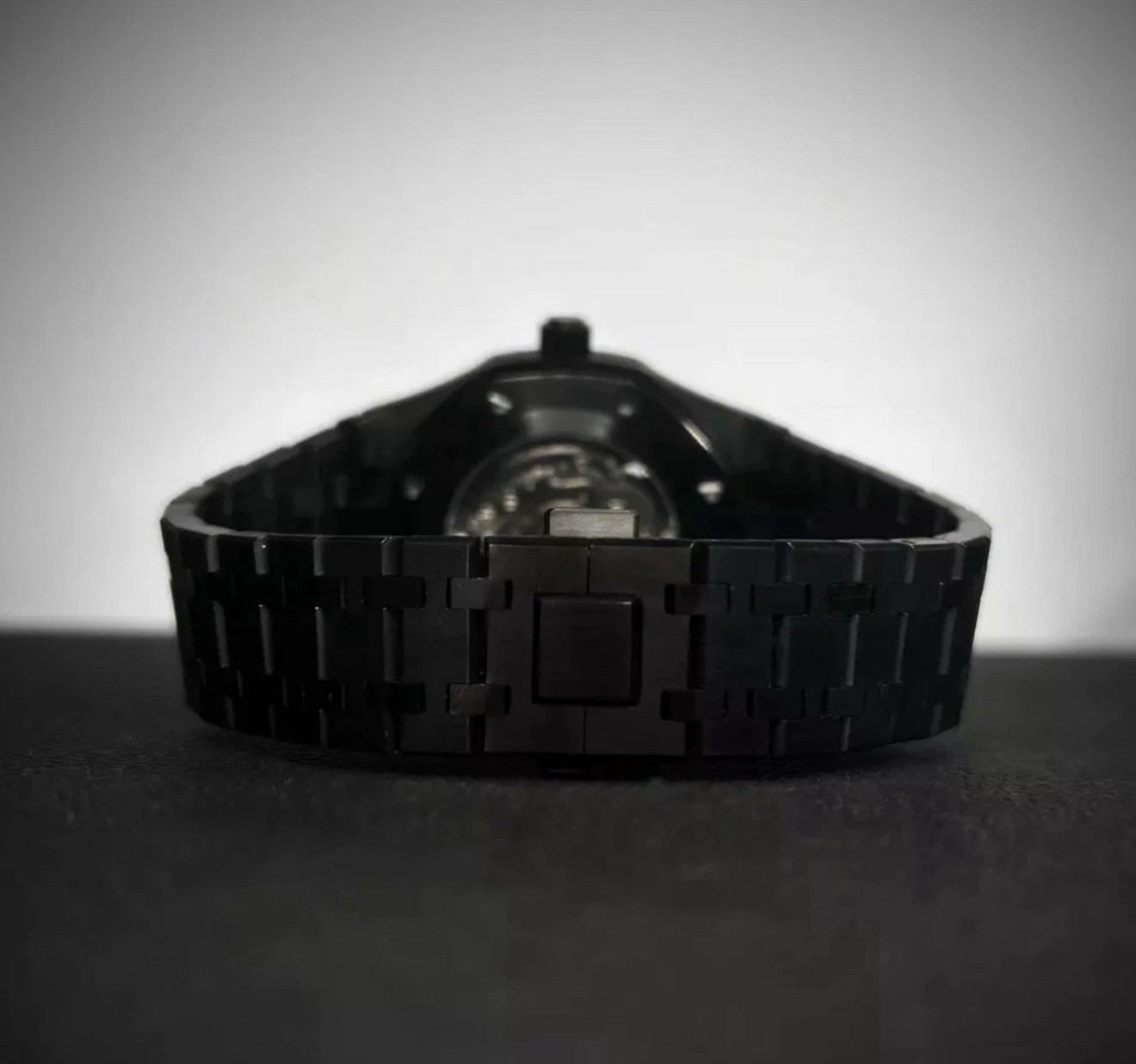 Custom 41mm BK “RO” Style Skeleton Mod w/ NH70 Automatic