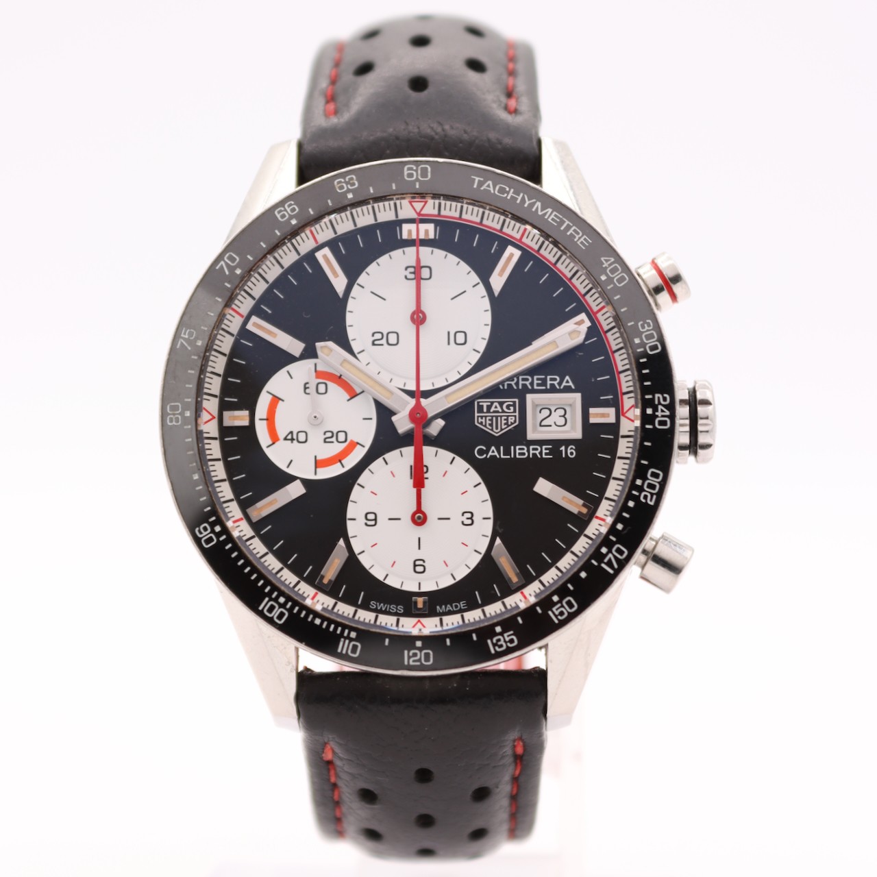 41mm 2023 Tag Heuer CV201AP Carrera Automatic Chronograph 16 Swiss Steel