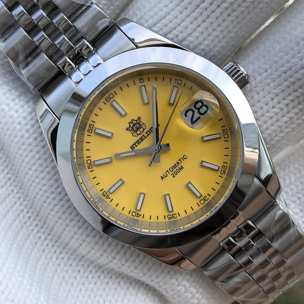STEELDIVE SD1934 Retro Water Ghost Sapphire NH35 Automatic Diver Watch