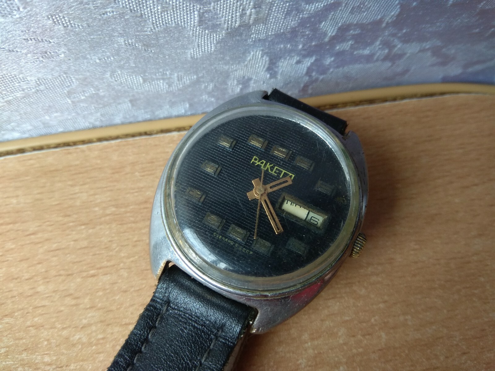 RARE Vintage WATCH RUSSIAN Men’s Rocket RAKETA 2628. H USSR СССР retro