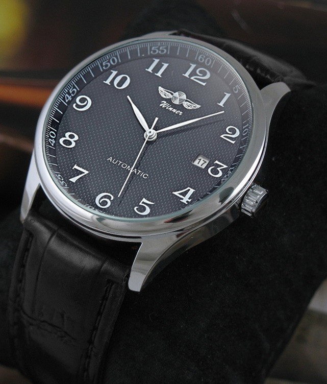 Luxury Mens Automatic Mechanical Watch AUTO Date Sport Easy Read Watches for Men