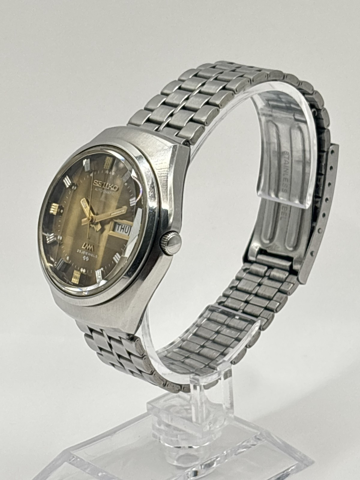 Seiko LM Lord Matic 5606-7300 Automatic 25 Jewels Day Date Men’s Watch Japan
