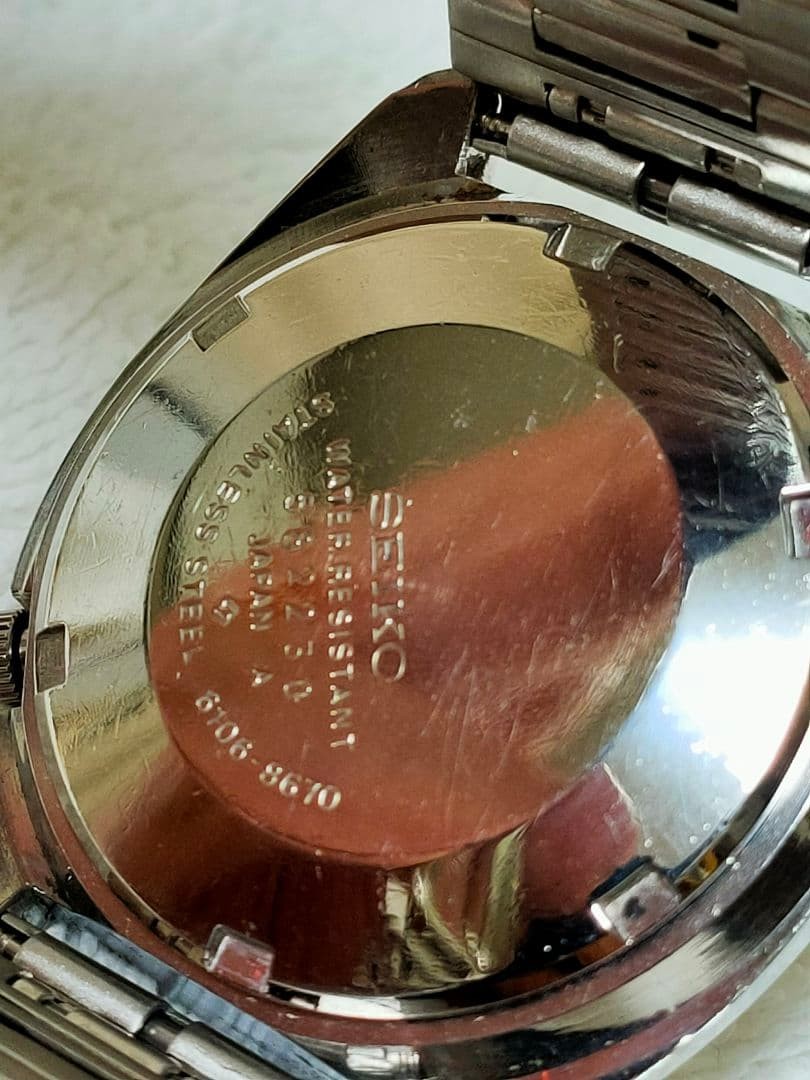 SEIKO 5 ACTUS Automatic Windshield Replaced From Japan