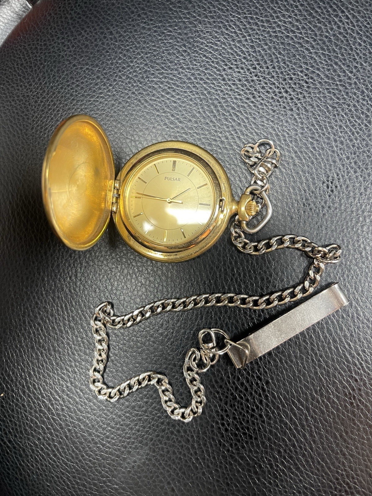Pulsar V701-0B60 Pocket Watch Made in Japan