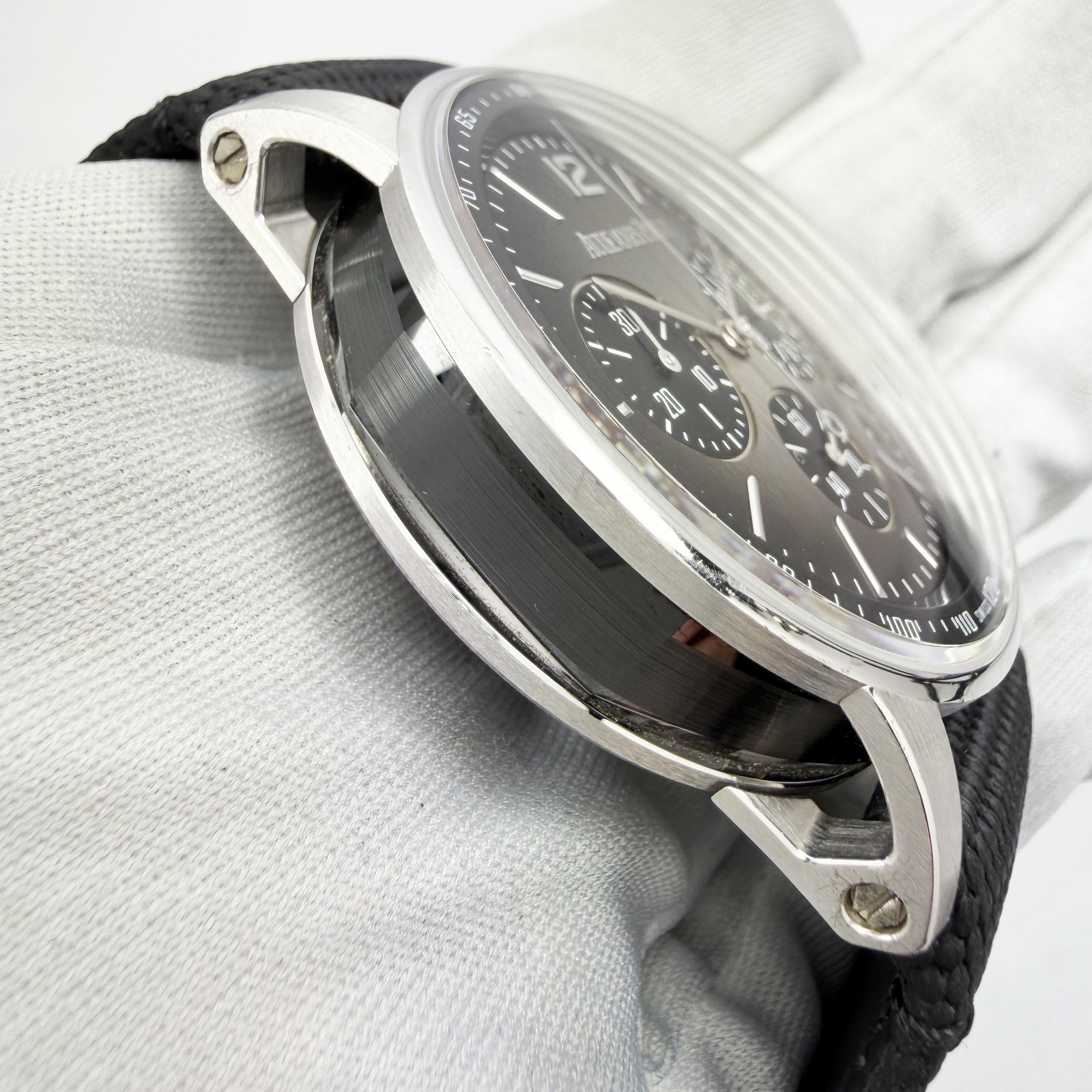 Audemars Piguet Code 11.59 26393NB 41MM Smoked Grey White Gold Box Paper