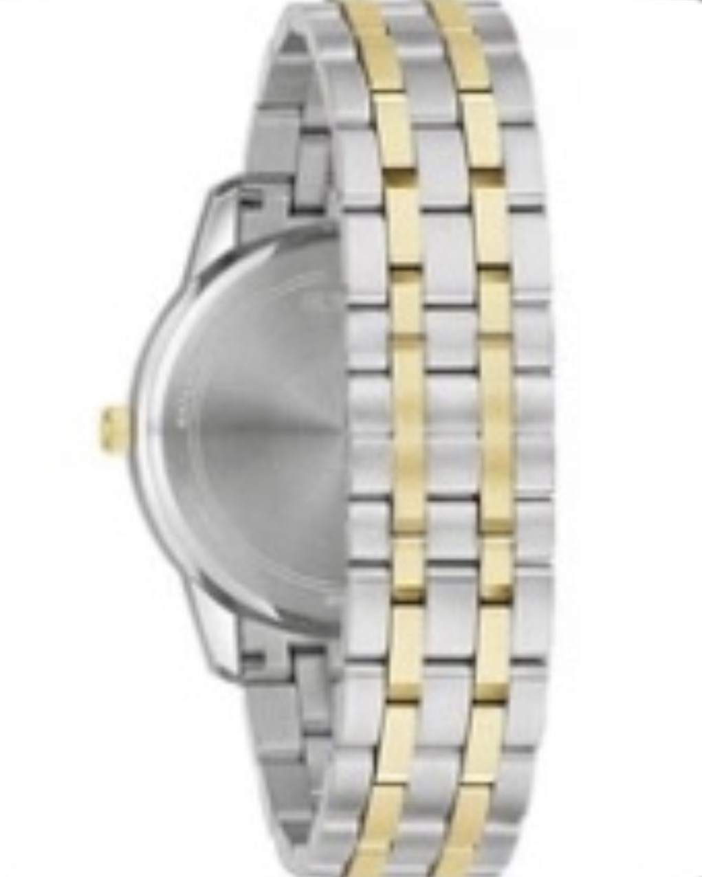 Great Looking Bulova Sutton Collection Men’s Gold & Silver Watch new, with Box!!