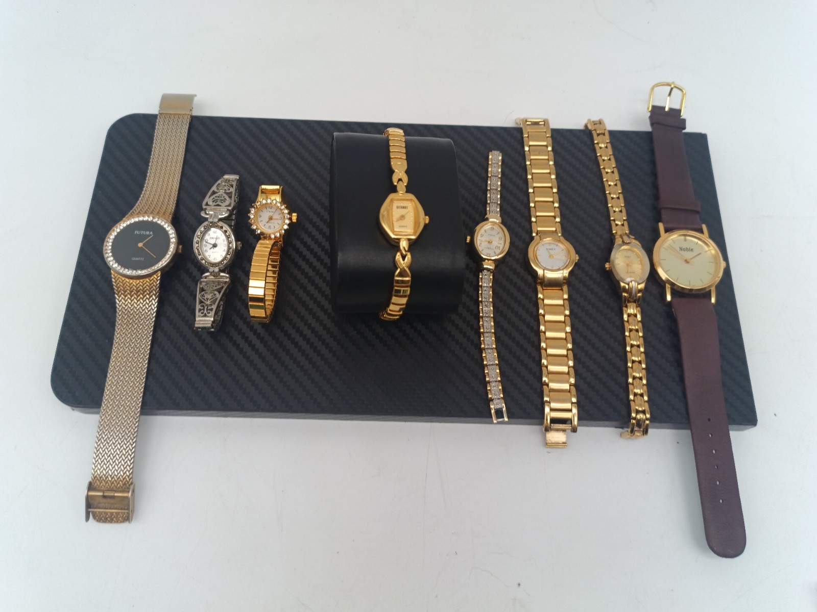 Lot Of 8 Womens Watches, Timex Armitron LA Express Gitano More Untested