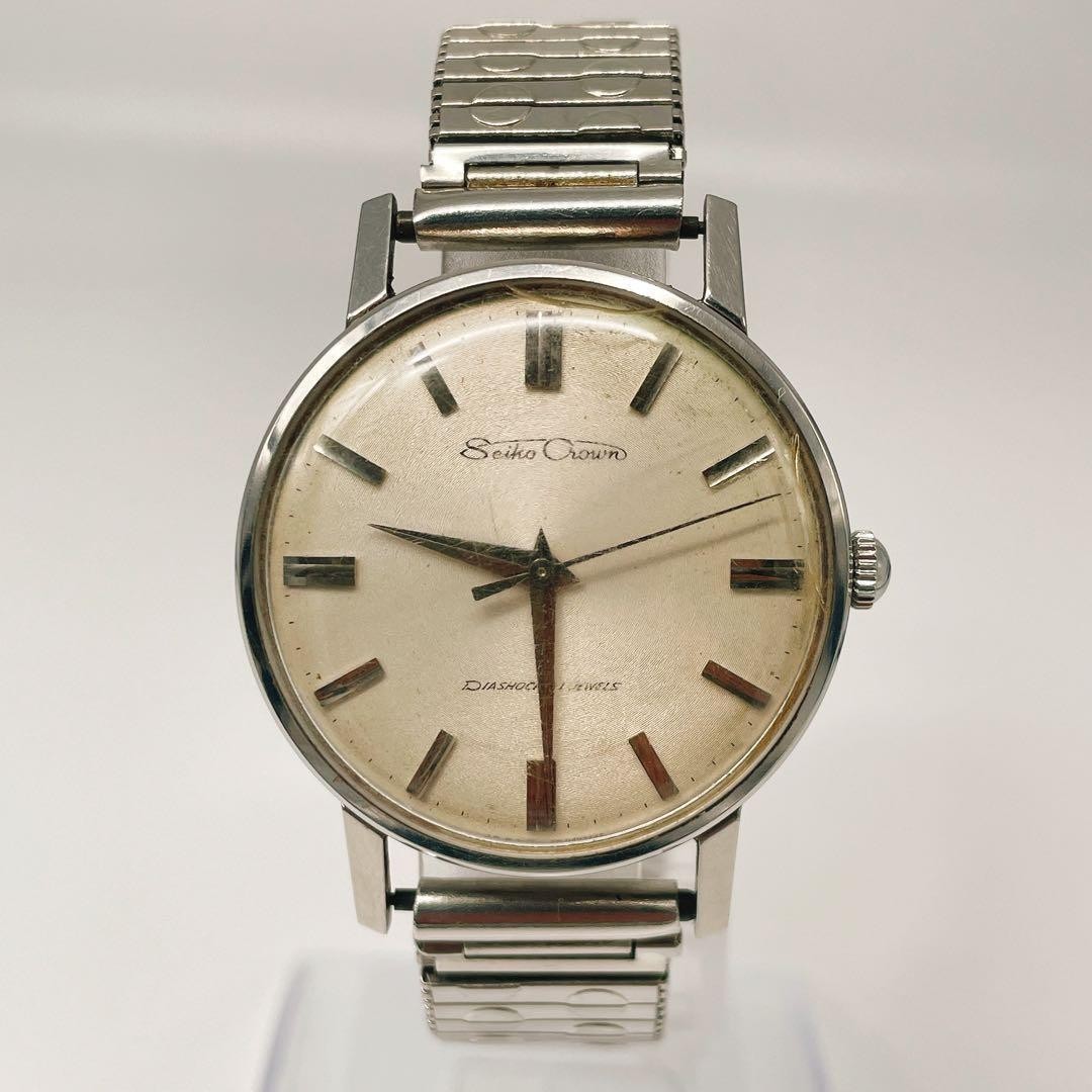 Running Seiko Crown Manual Vintage Retro Men’s J14095