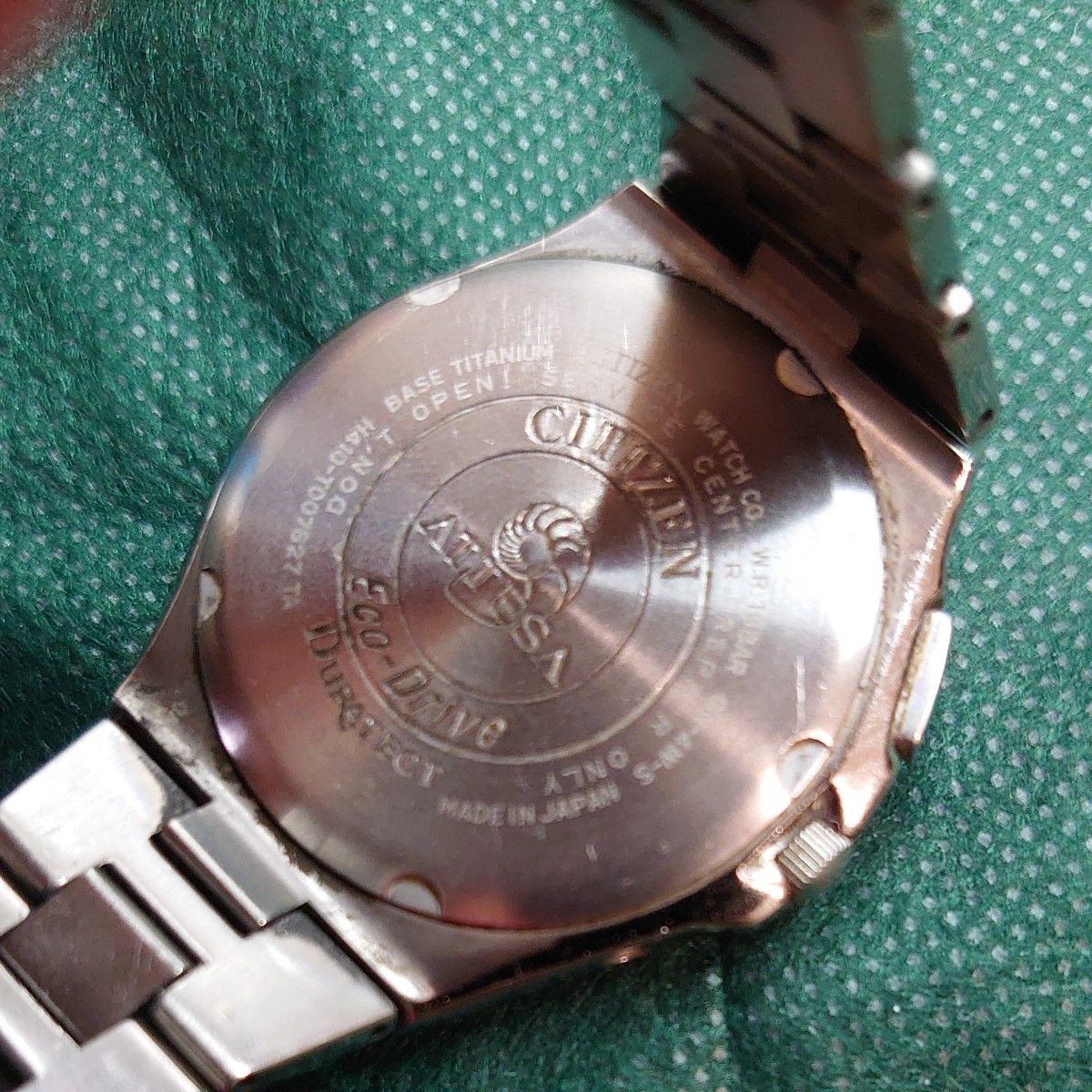 Citizen Attesa Solar-Powered Titanium Silver