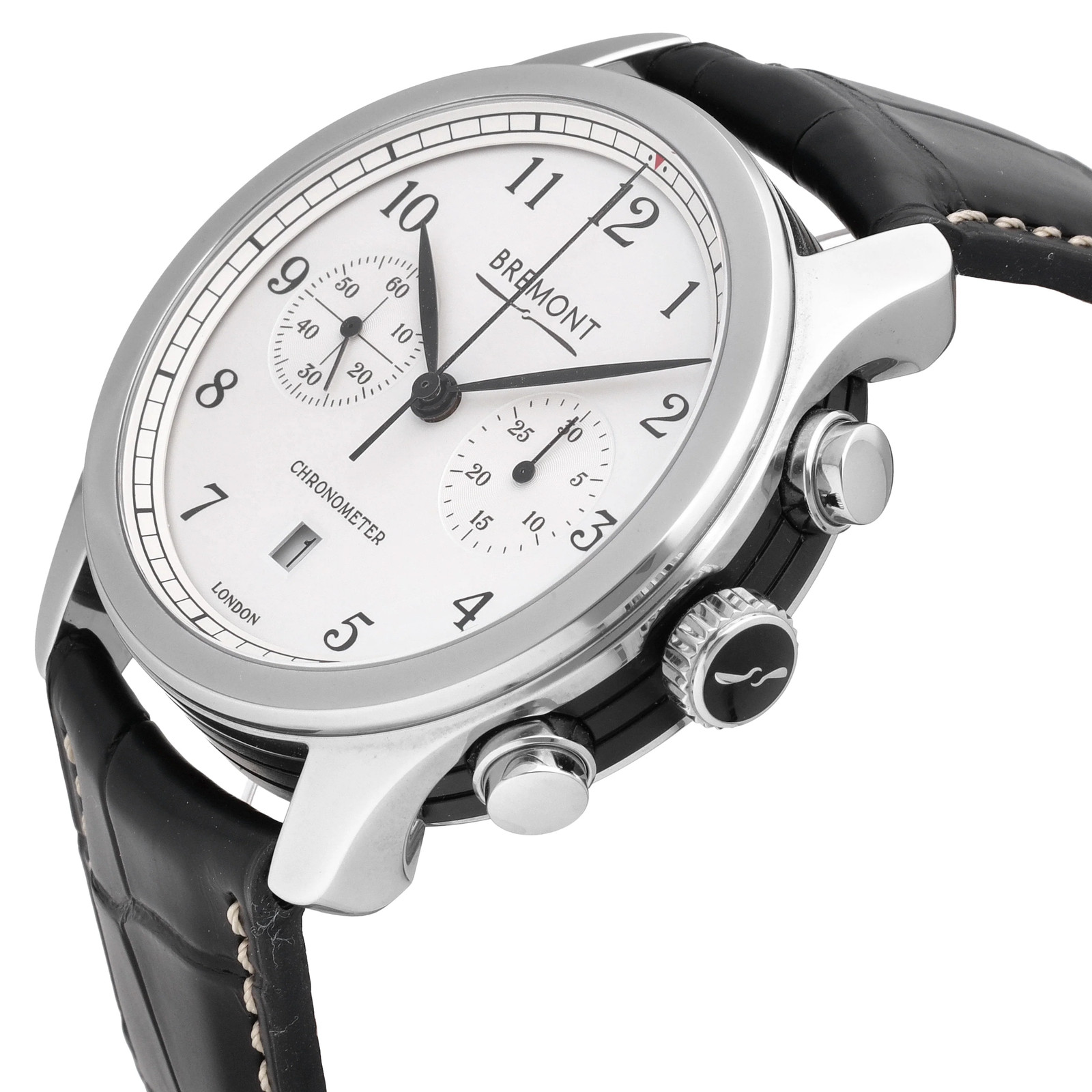 Bremont ALT1-C White Dial 43mm Automatic Men’s Watch ALT1-C-P-WH-R-S