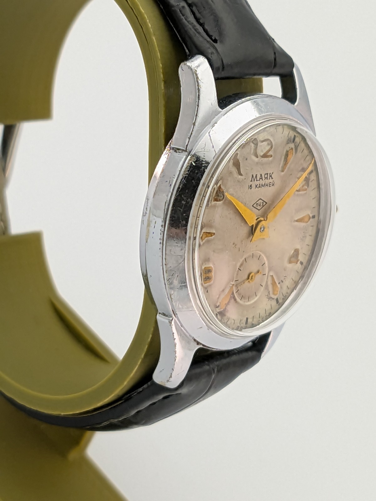 1950s Mayak 2603 Raketa Military Soviet USSR Men Mechanical Rare Pobeda