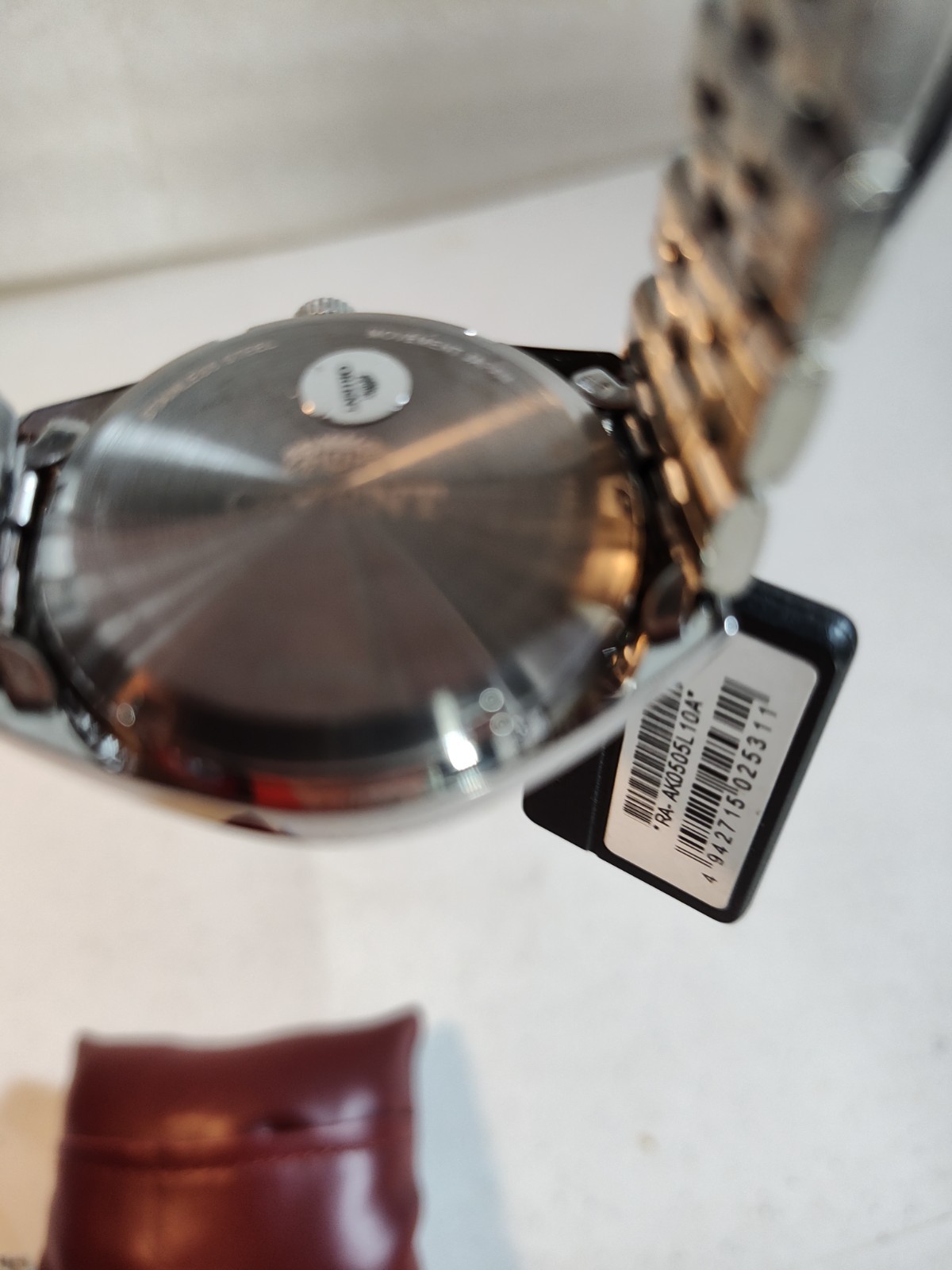 Orient Star F6 B 2 UAE0 B97 1672 Silver Stainless Steel Men’s Wristwatch