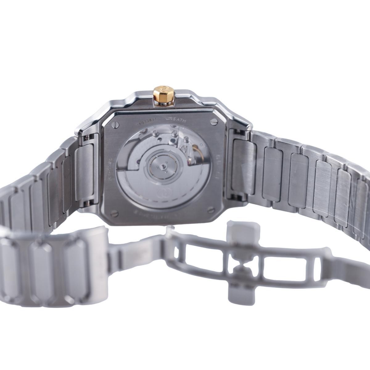 Gucci G-Flat Two Tone Grey Dial Automatic 36mm Men’s Watch YA166403