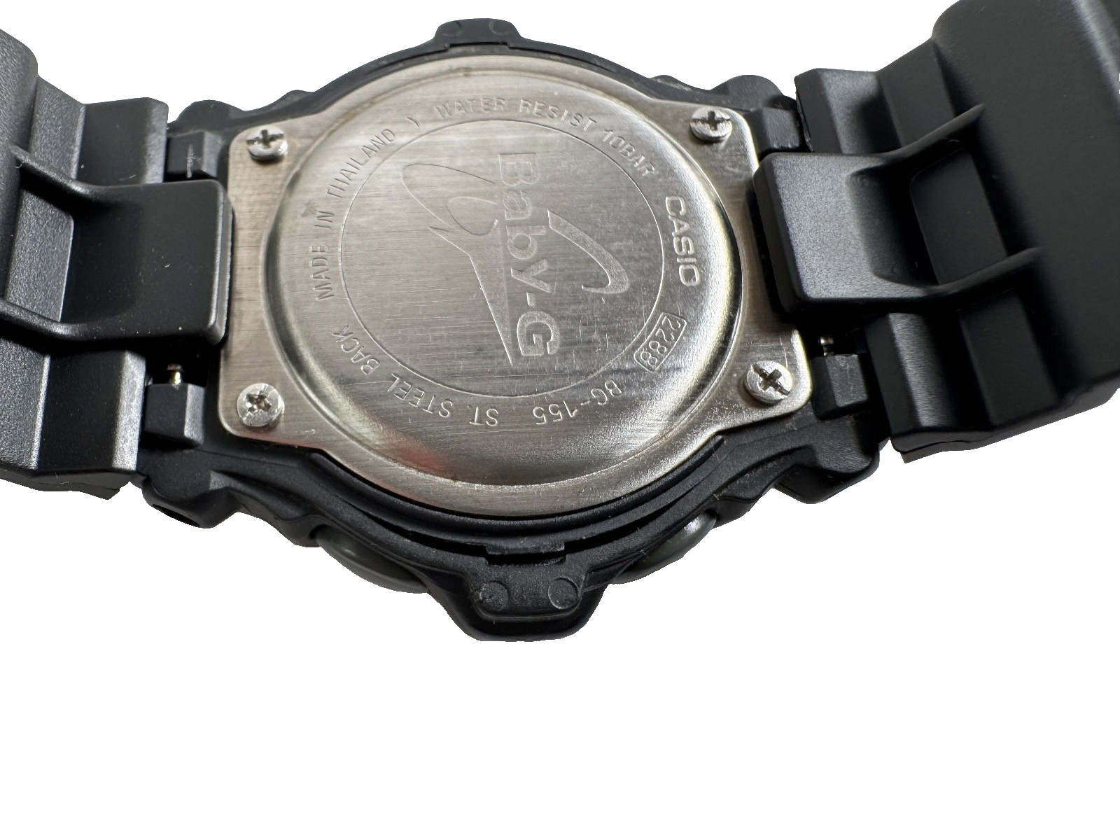 Casio Baby-G BG-155 Digital Black Watch NEW BATTERY NEW STRAP Breakdancing