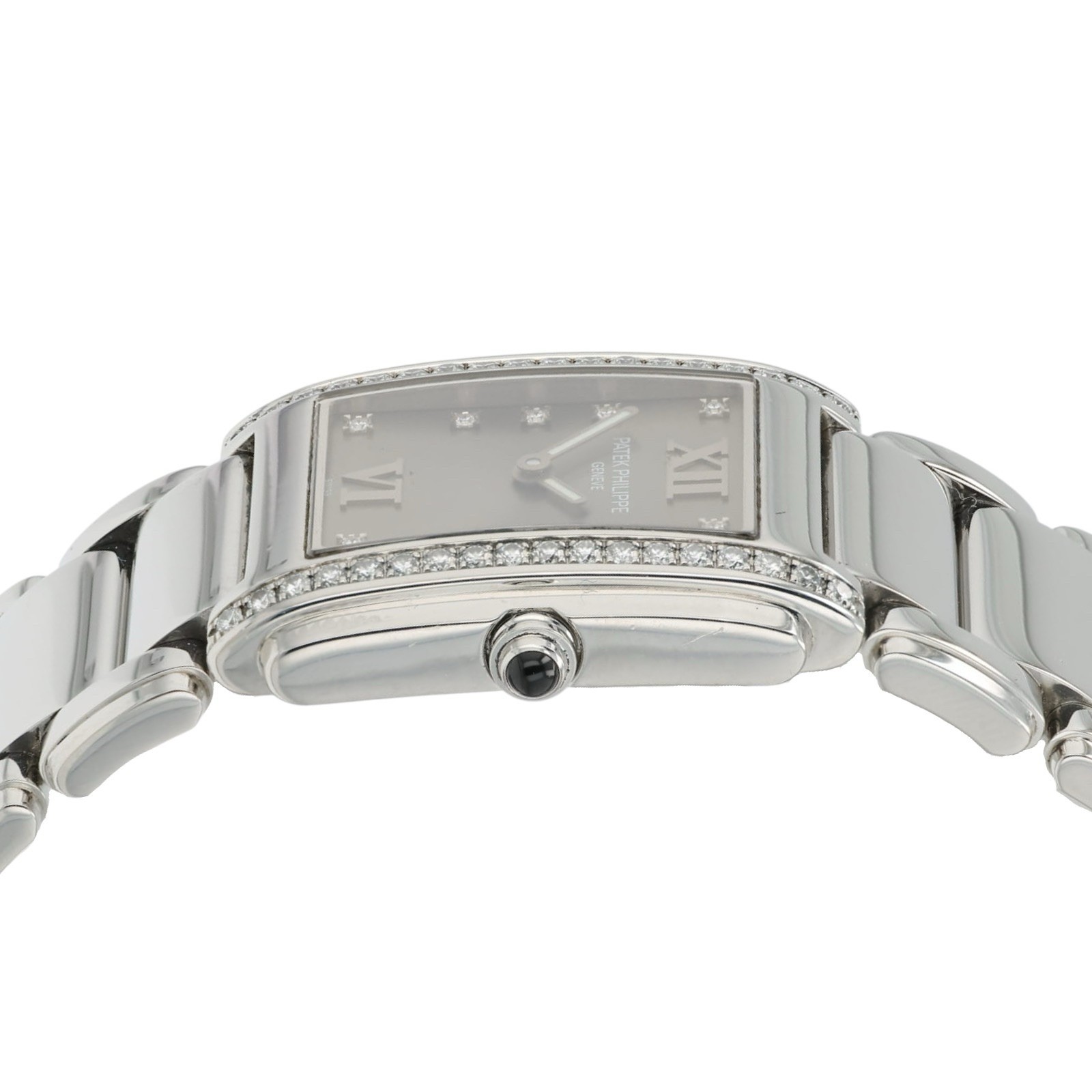 Patek Philippe Twenty Gray Dial Stainless Steel 25mm Quartz Women’s Watch 4910