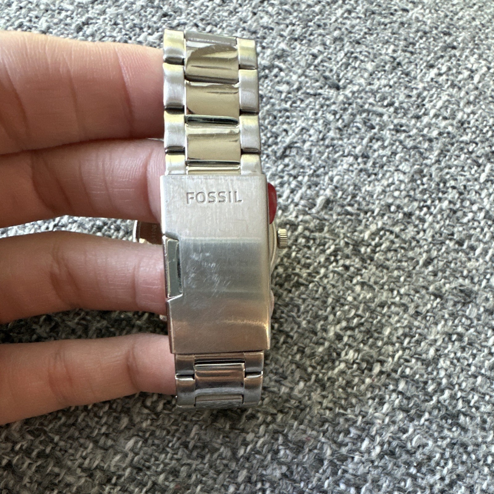 Fossil Women ES-2967 Multi-Dial Quartz Silver Dial SS Bracelet 35mm 5ATM