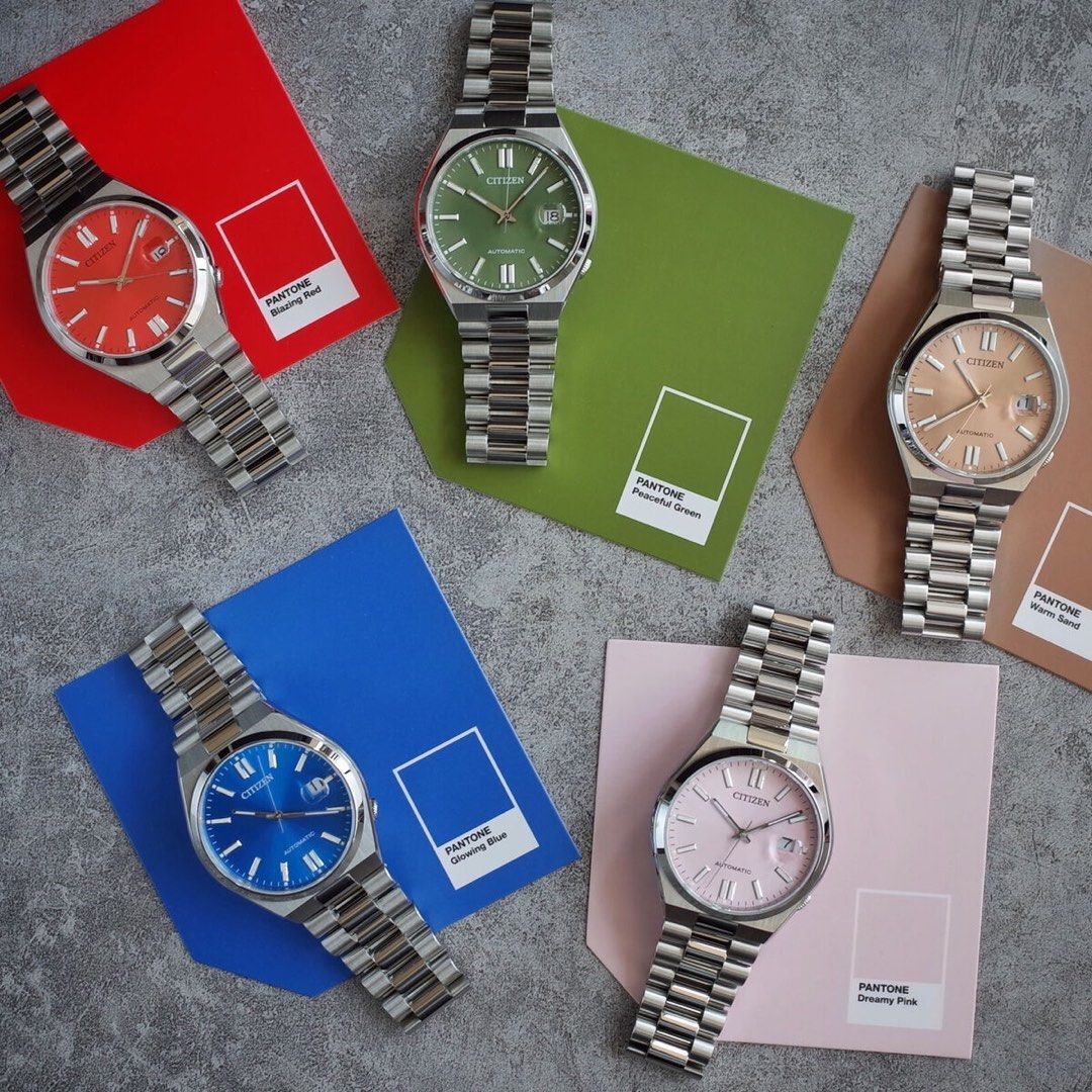 Citizen Ø40mm Citizen x Pantone Collection Limited 1999 Pcs NJ0158 w/box