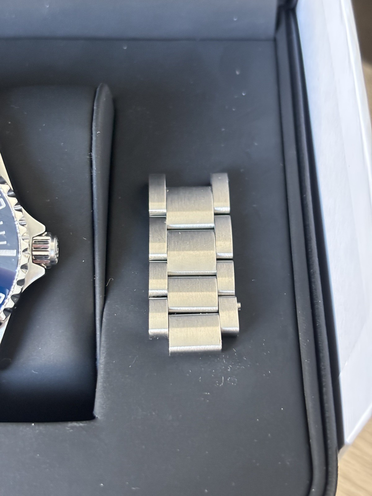 Steinhart Ocean One 39 GMT w/ blue dial BOX AND PAPERS