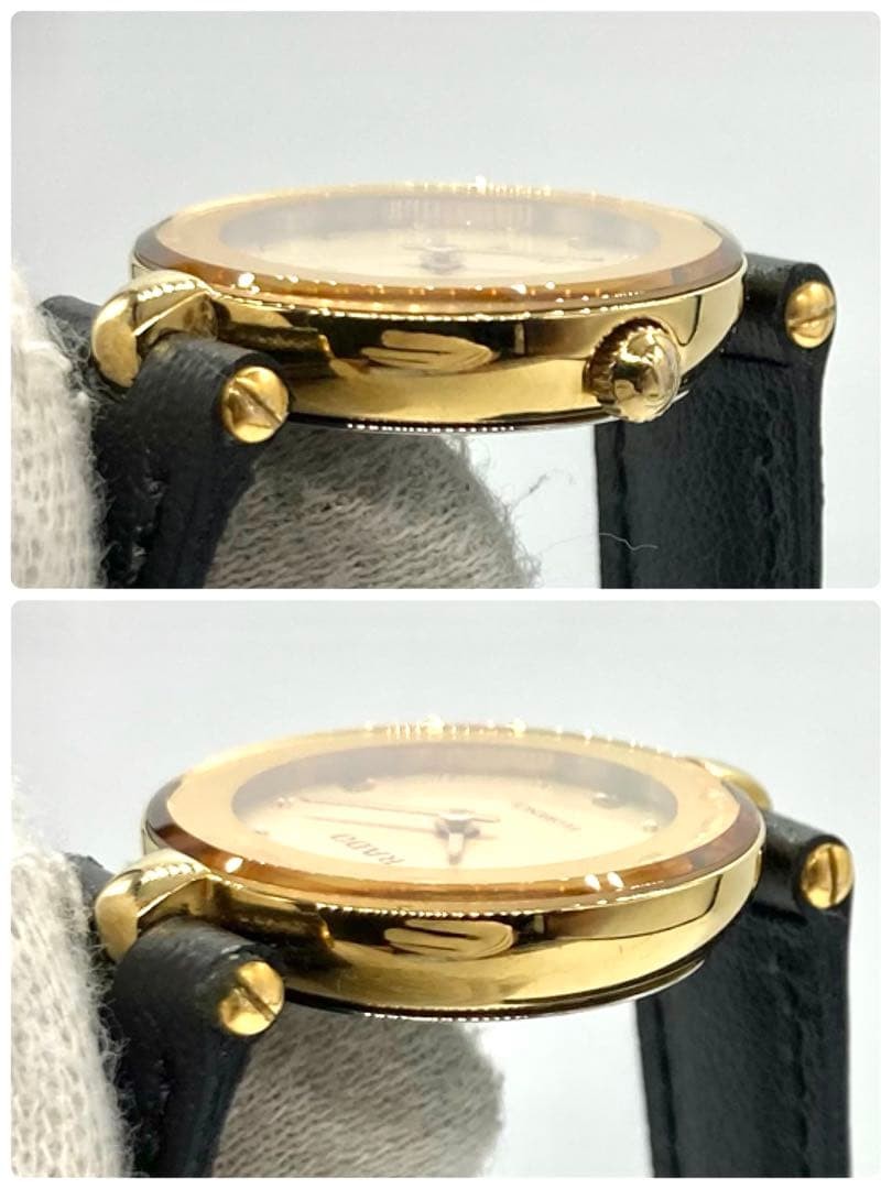 Rado Working Watch 153.3678.2 Florence QZ Gold
