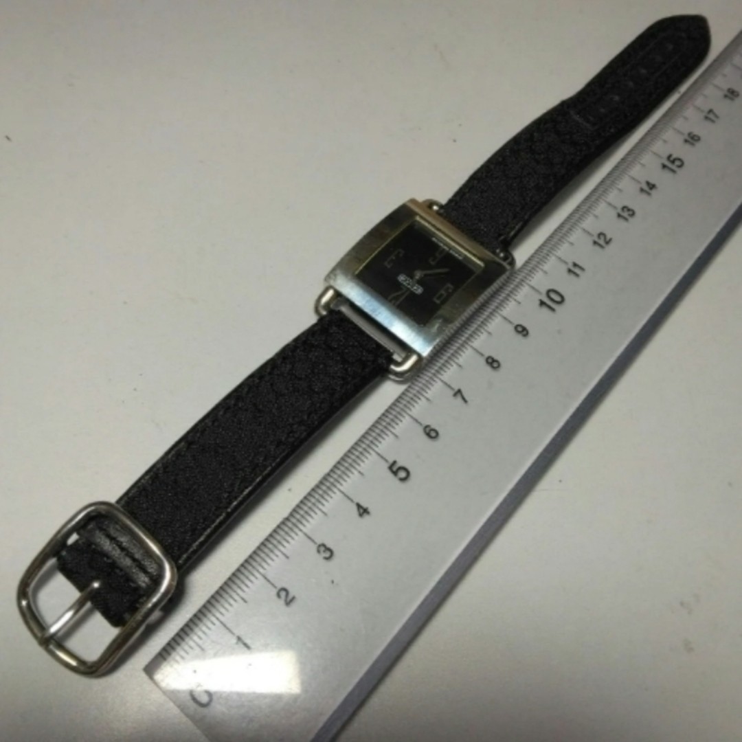 COACH mini signature square ladies quartz watch 0221