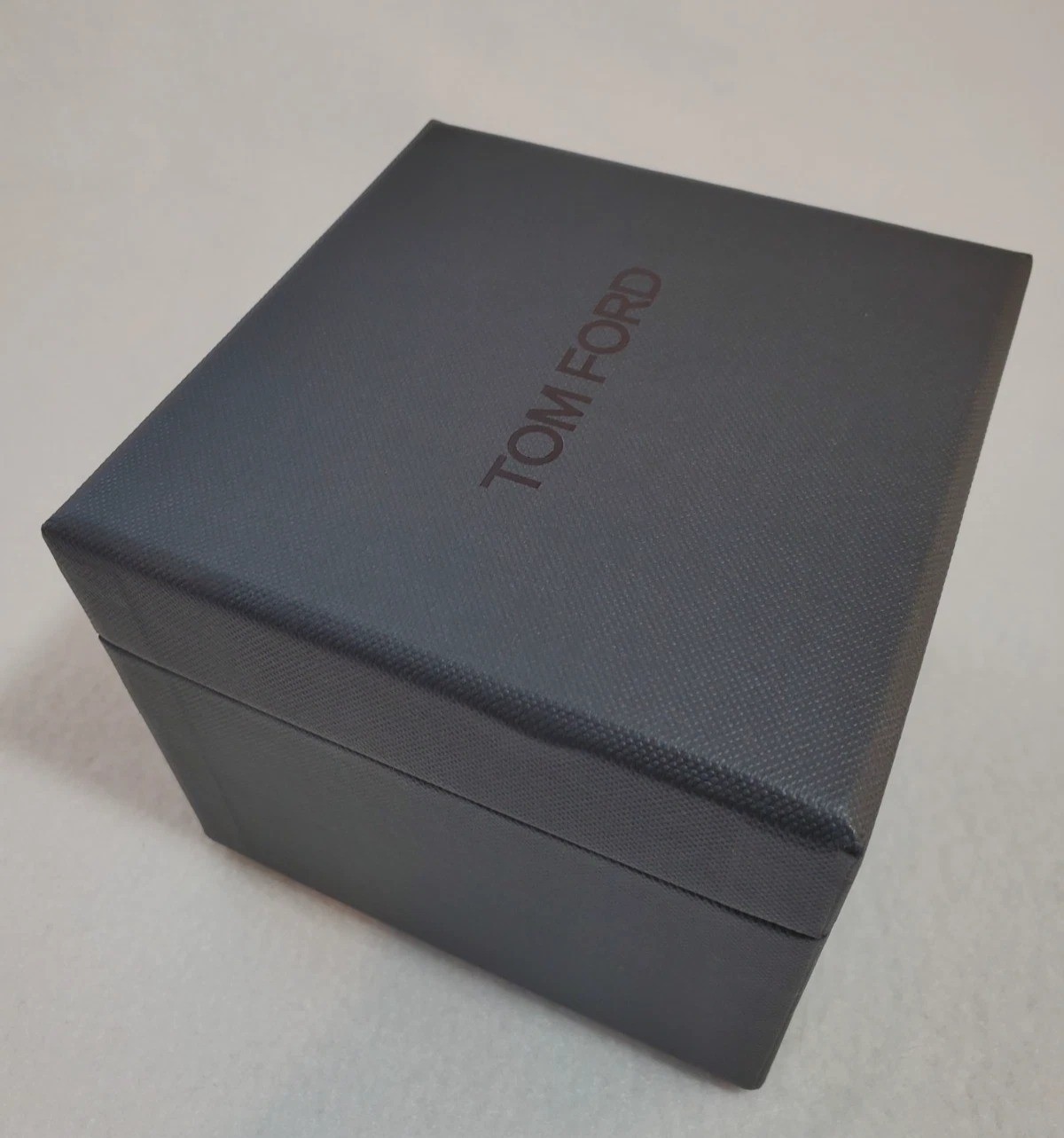 Tom Ford Watch, N.001 Quartz, Black Dial , Stainless Steel Band