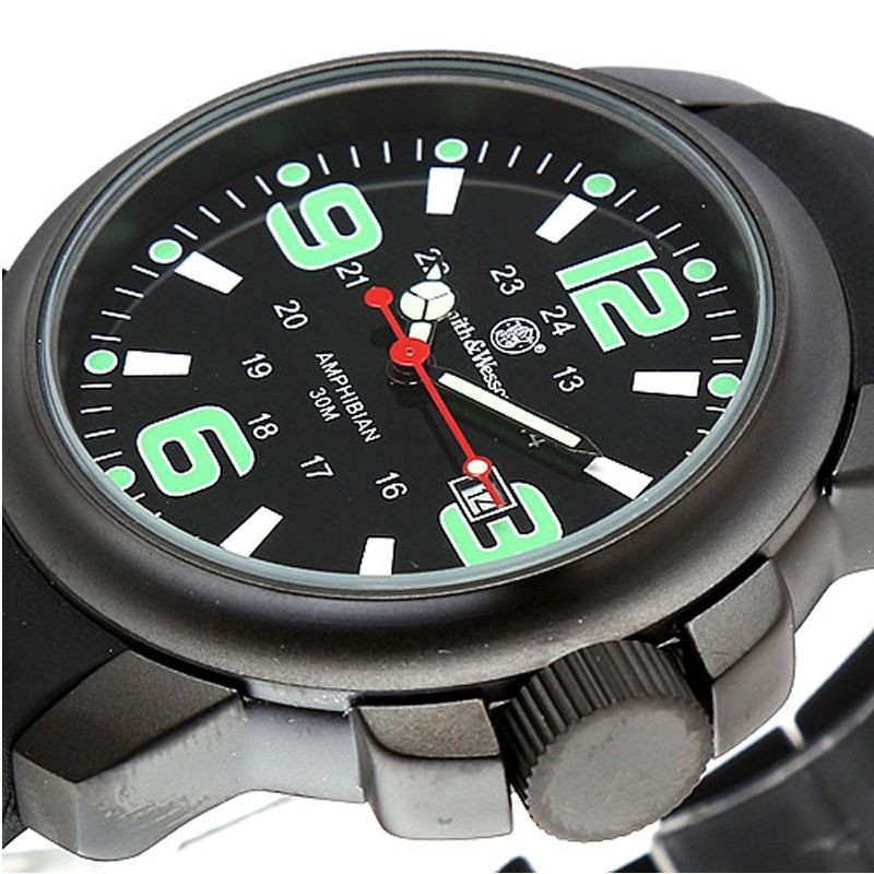 Smith Wesson AMPHIBIAN COMMANDO WATCH Black