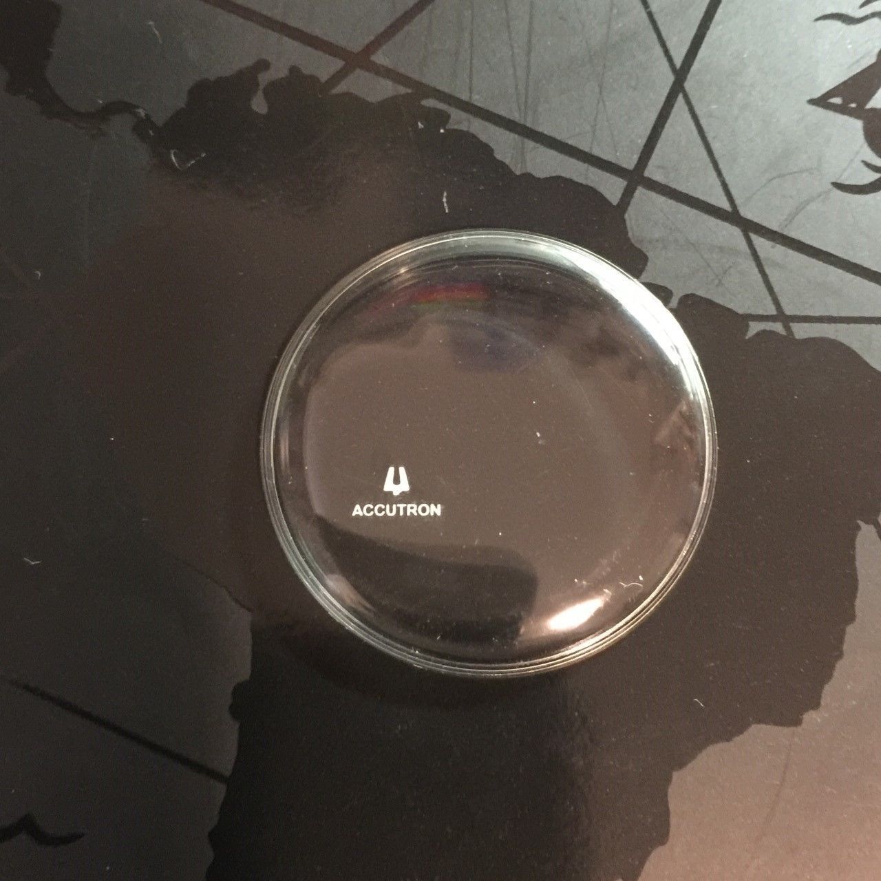 NEW 31.8 MM SPACEVIEW CRYSTAL WITHOUT TENSION RING FOR BULOVA ACCUTRON WATCH