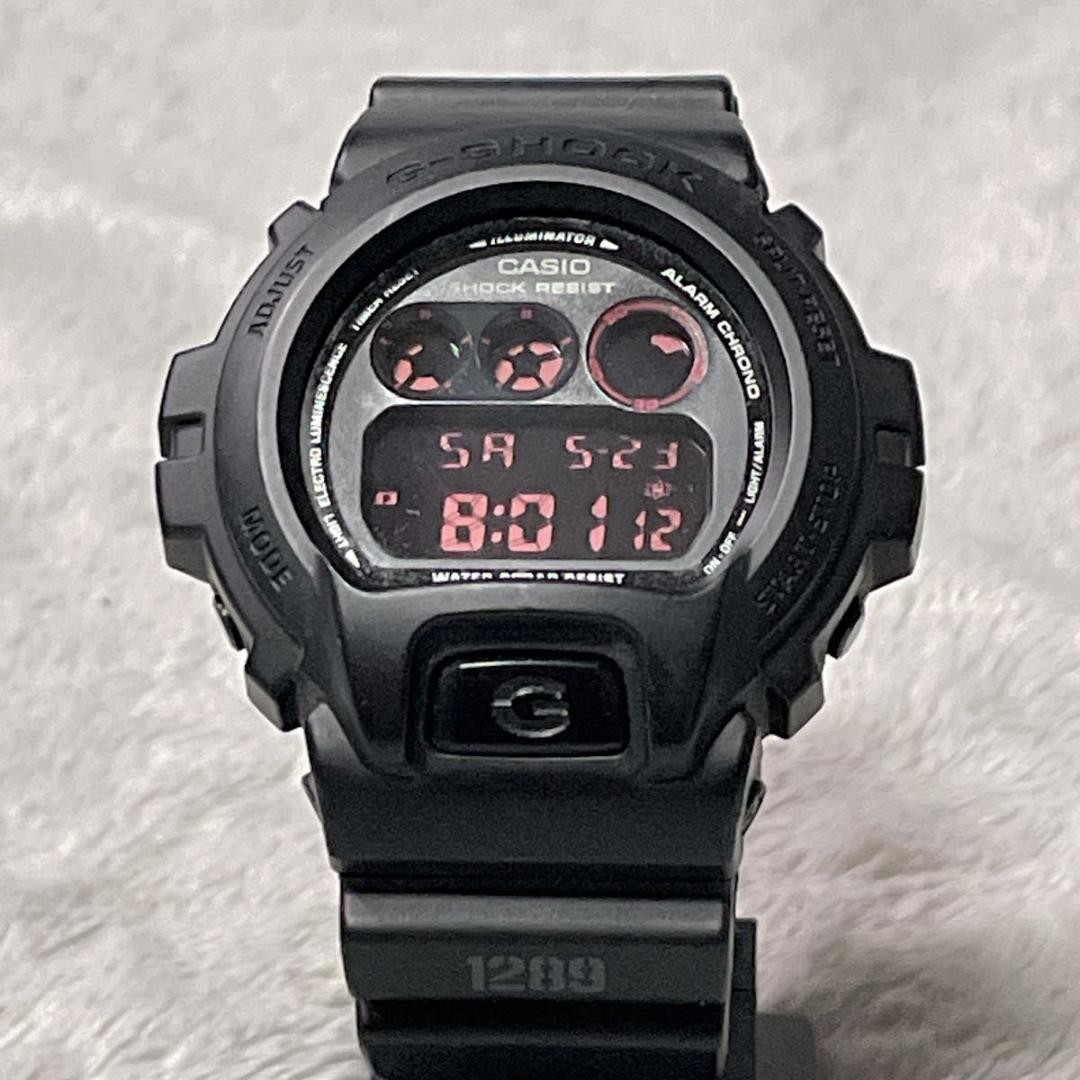 Casio G-Shock DW-6900MS-1 All Black Digital Watch G525