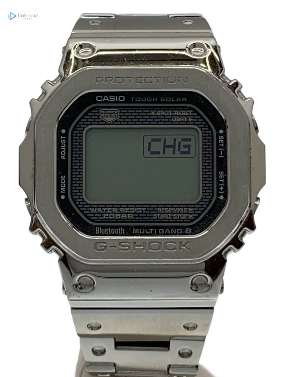 CASIO GMW-B5000D-1JF Men Stainless Steel Solar Digital G-Shock