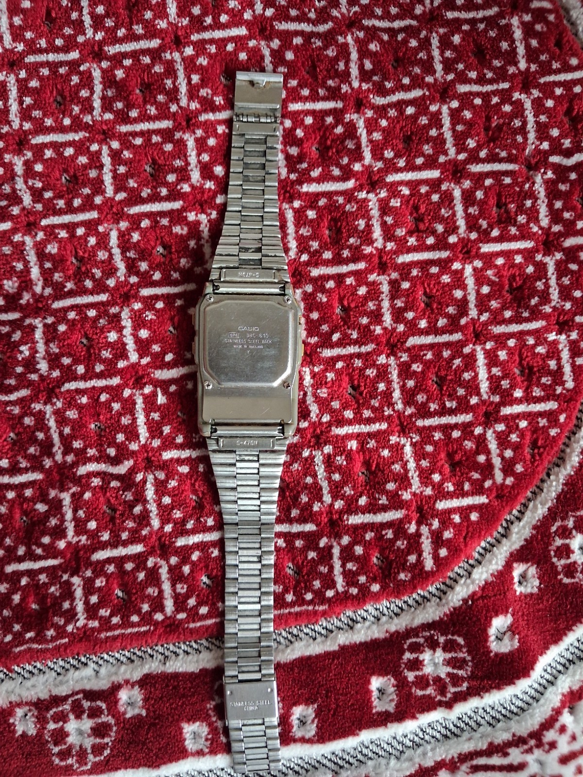 Vintage Casio DBC-610 Not Working Without Display Japan Made