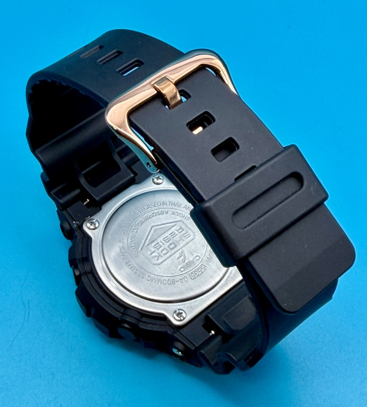CASIO G-SHOCK GA-800MMC-1A Black & Rose Gold Collection